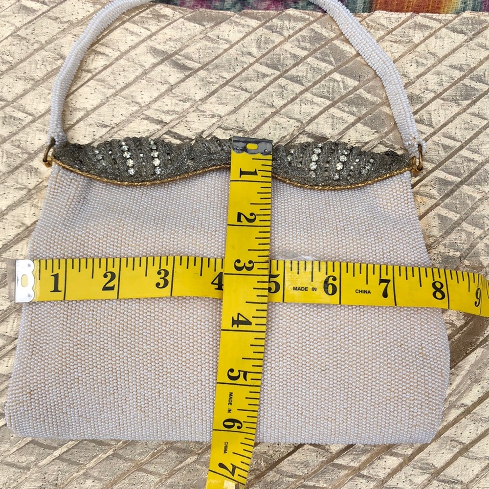 🌺 PRICELESS; RARE Vintage “Barbie” Beaded w/Bling Evening Purse for You! - Picture 6 of 8